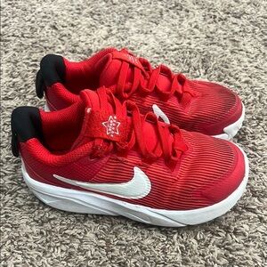Nike Kids Red Athletic Shoes
